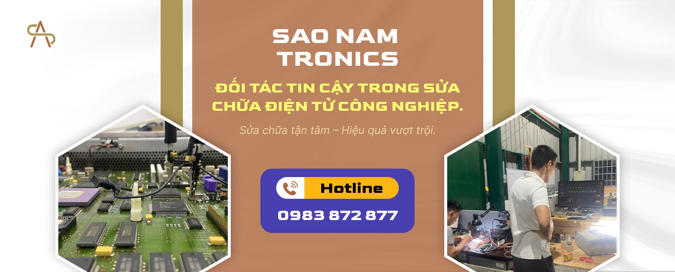 Sua chua Bien tan, servo